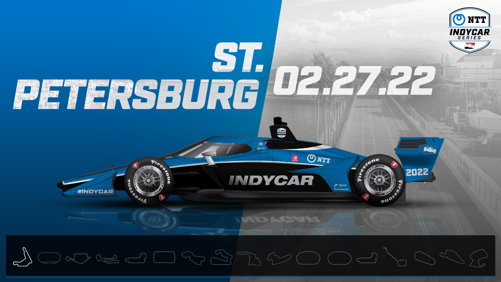 NTT INDYCAR SERIES Announces 17-Race 2022 Schedule