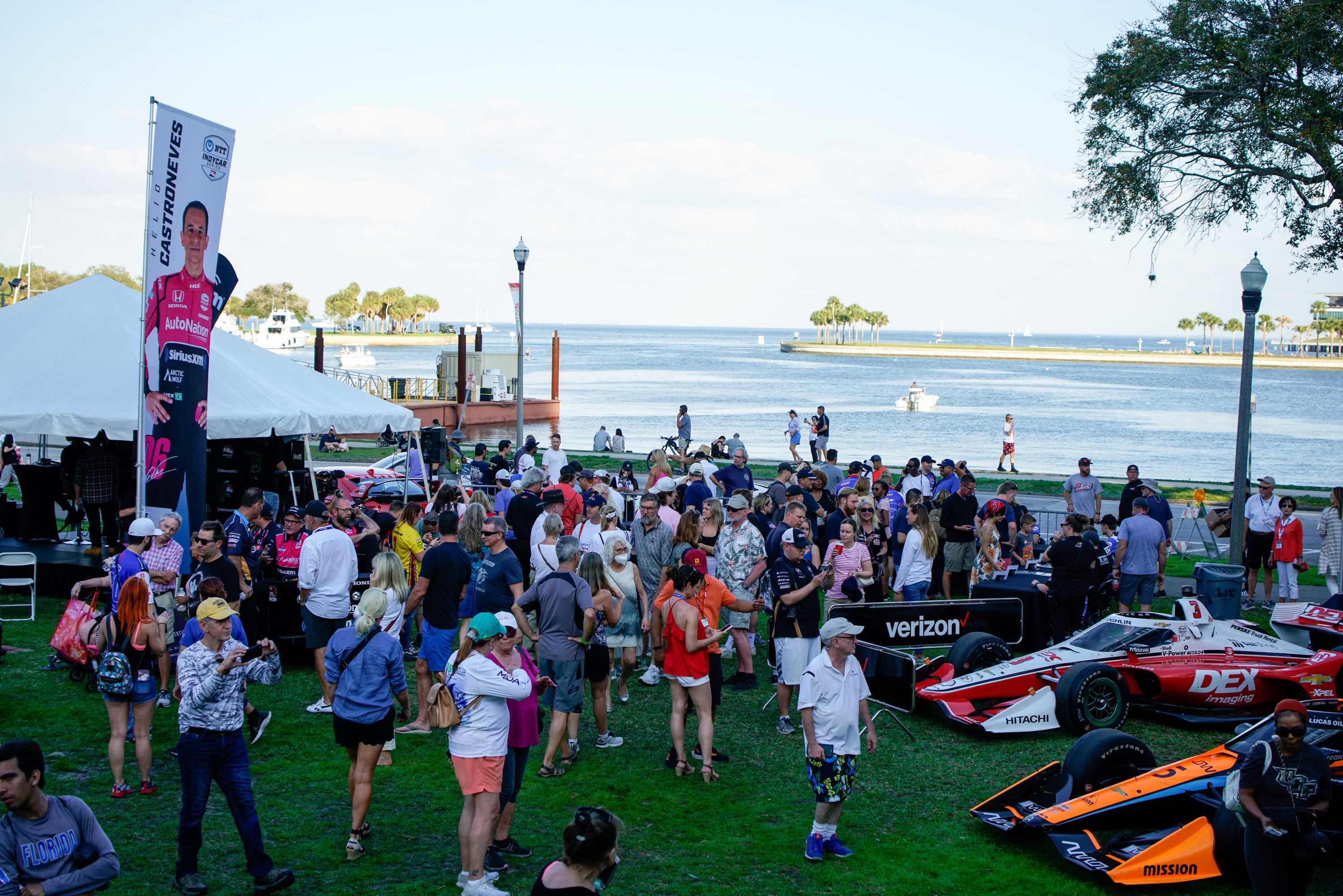 INDYCARs in North Straub Park