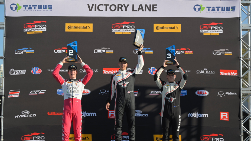 Garcia Claims USF Pro 2000 Points Lead  with St. Pete Win