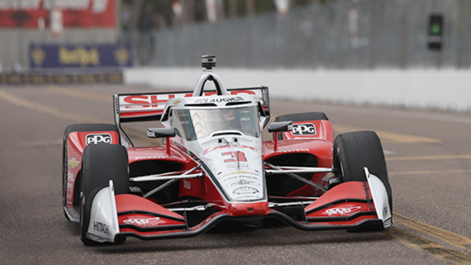 McLaughlin Jumps to Top of Opening Practice at St. Pete    