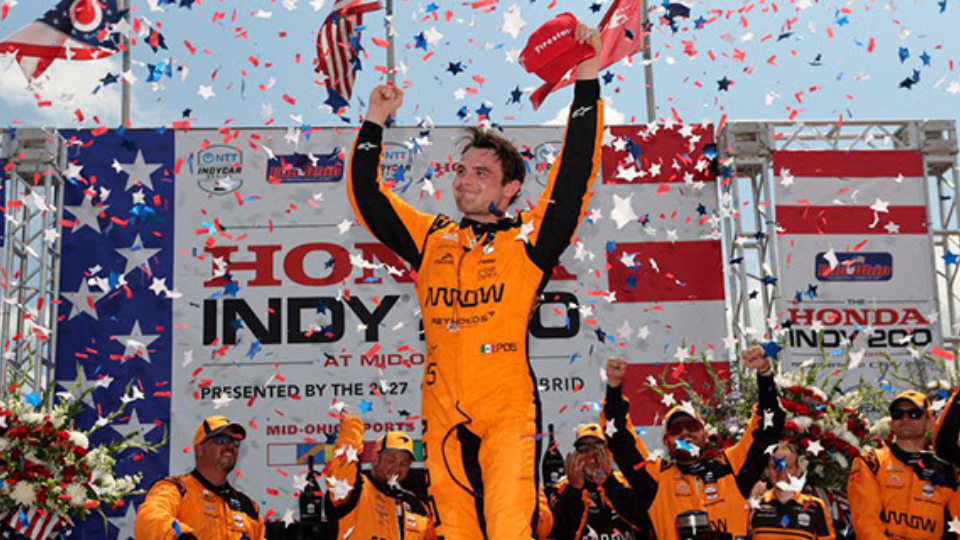 O’Ward Outduels Lundgaard as Arrow McLaren Scores First 1-2 Finish     