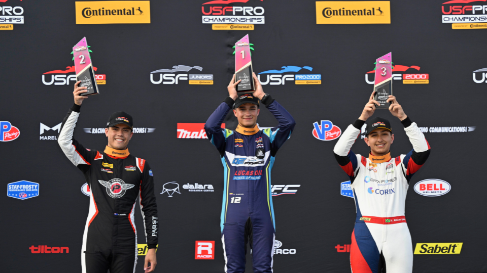 Garzon Doubles Up in Milestone Race  on St. Petersburg Streets