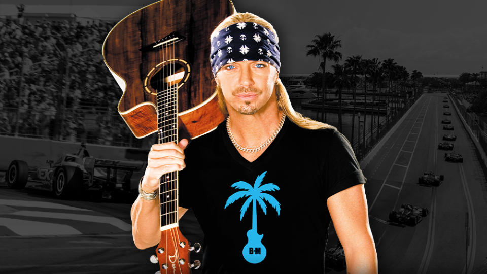 Rock legend Bret Michaels named honorary starter of tomorrow's Firestone Grand Prix of St. Petersburg presented by RP Funding