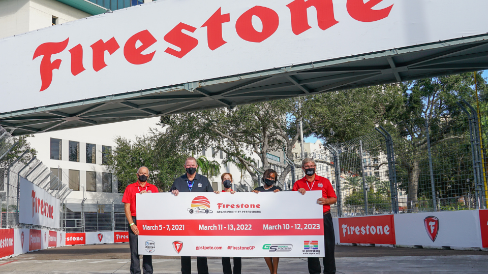 Firestone Extends Title Sponsorship of Grand Prix of St. Petersburg