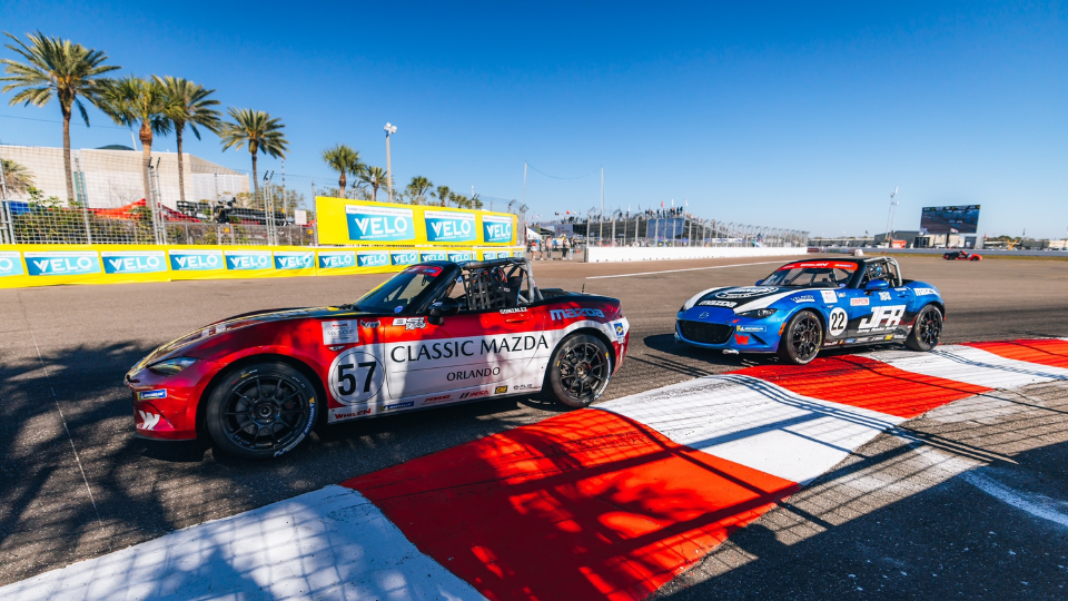 Timing is Everything for Gonzalez’ Mazda MX-5 Cup Win in St. Pete