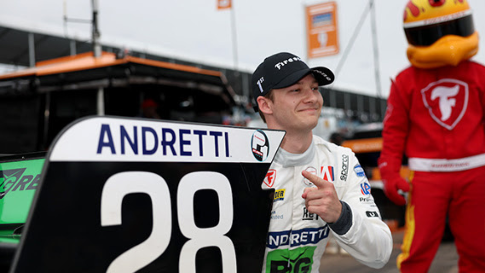 Hauger Wins St. Petersburg Pole in Series Debut