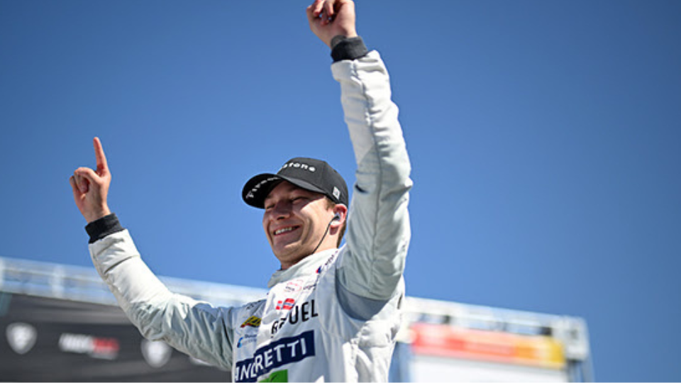 Hauger Dominates for First Series Victory at St. Petersburg