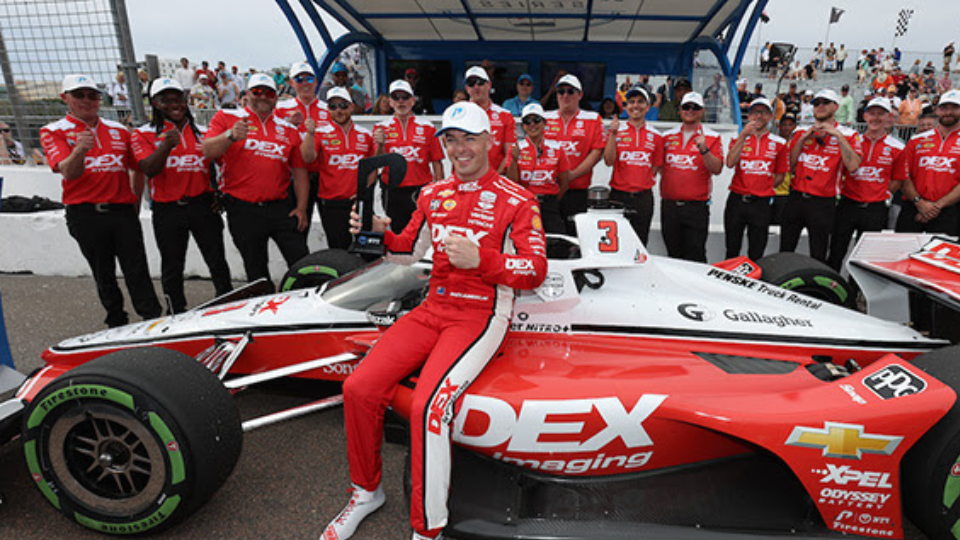 McLaughlin, Team Penske Rally for St. Petersburg Pole