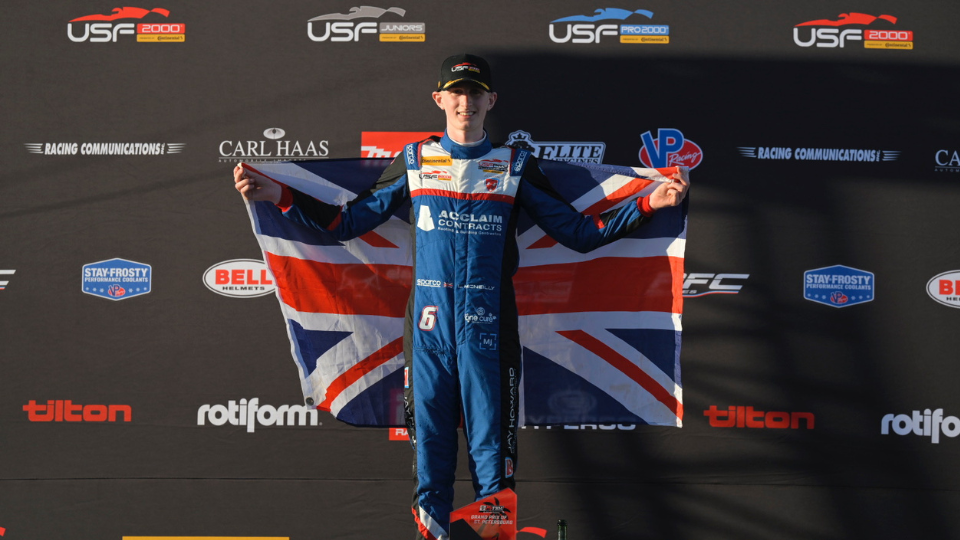 McNeilly Takes Early USF2000 Points Lead  with St. Petersburg Win