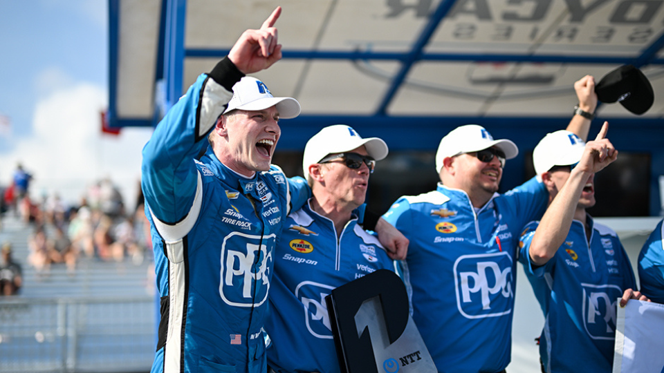 Newgarden Takes First Pole since 2022 at St. Petersburg